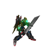 Mecha prêt à attaquer png