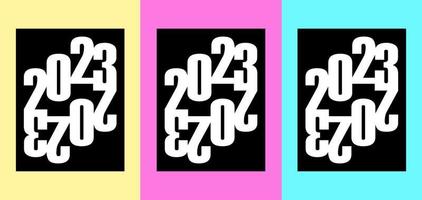 2023 new year vector