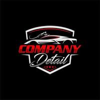 detailing car wash logo vector