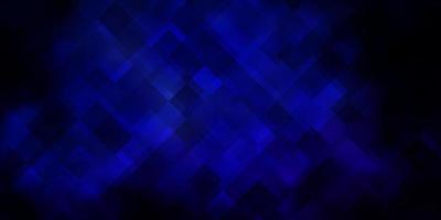 textura de vector azul oscuro en estilo rectangular.