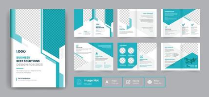 business brochure design vector