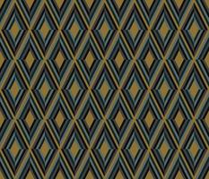 Seamless Diamond Shape Background Pattern Black Gray Gold vector