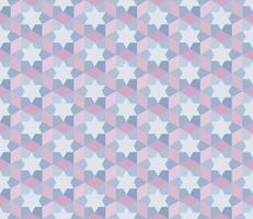 Seamless Background Hexagon Pattern Pink Blue vector