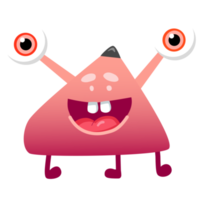 cute baby monster, robot, mutant png