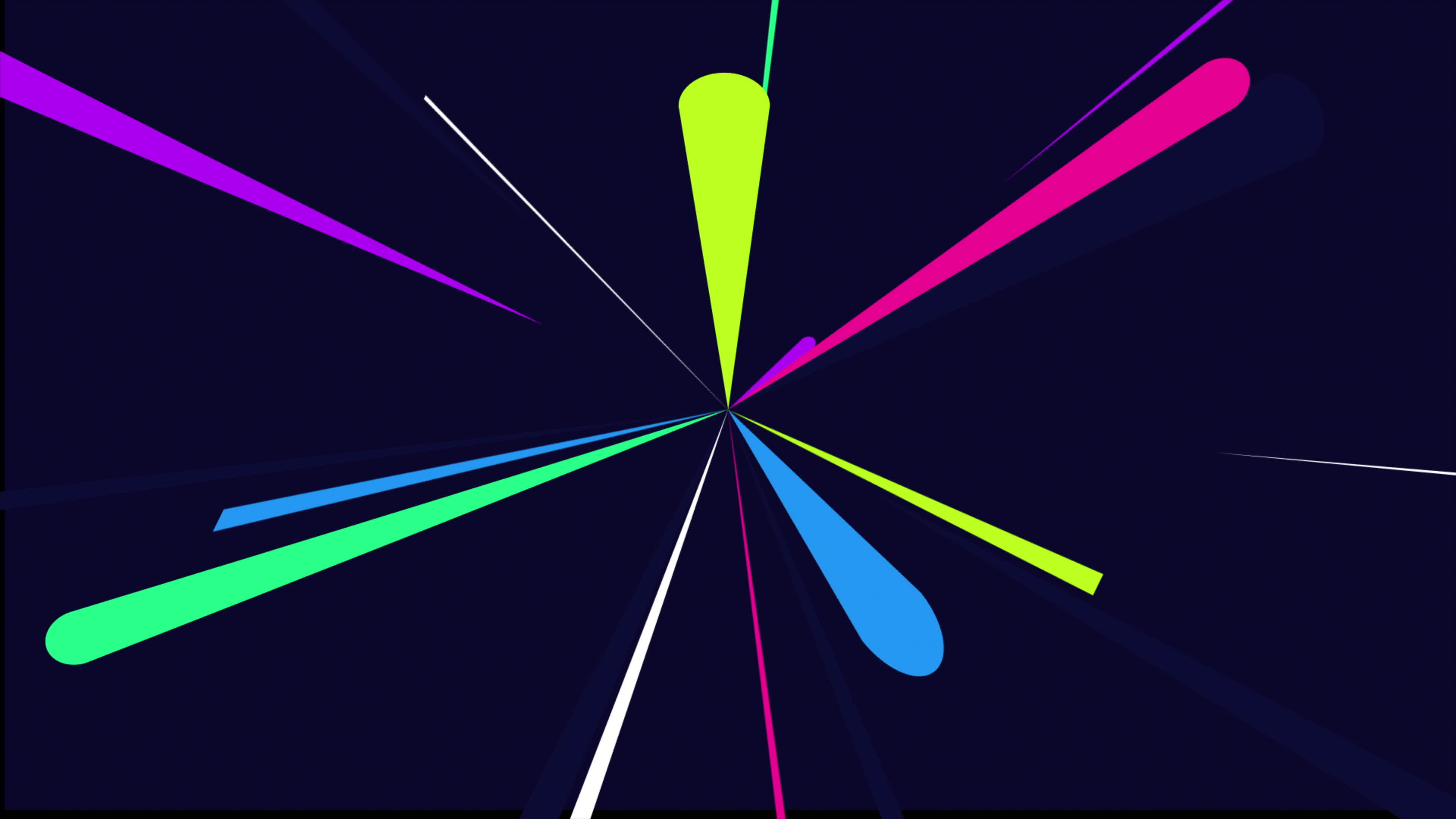 Colorful Motion Graphics, shiny smooth motion, abstract art