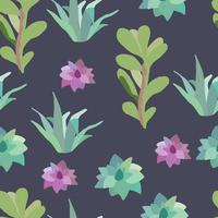 Maguey Seamless Pattern vector