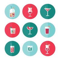 Sangria in Different Vases vector