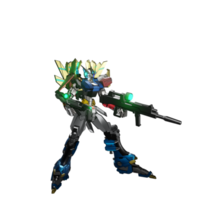 Roboterangriffspose png