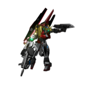 Mecha prêt à attaquer png