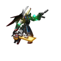 Mecha-Angriffspose png