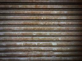 Garage door texture background for design with copy space photo