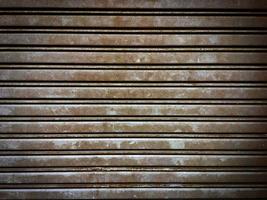 Garage door texture background for design with copy space photo