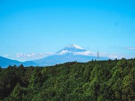 The beautiful of natural with fuji mountain in japan photo