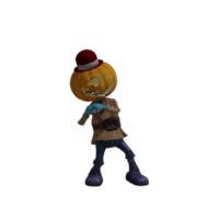 zucca mostri Halloween png