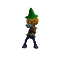 Pumpkin monster superstar Halloween png