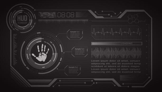 Modern Technology Background vector