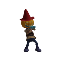 zucca mostro posa Halloween png