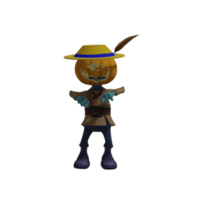 zucca mostro posa Halloween png