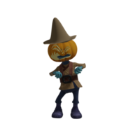 Pumpkin monster superstar Halloween png