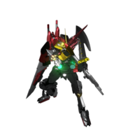 Mecha zum Angriff bereit png