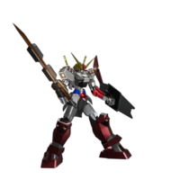 Roboterangriffspose png