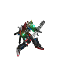 Mecha zum Angriff bereit png