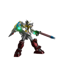 Roboterangriffspose png