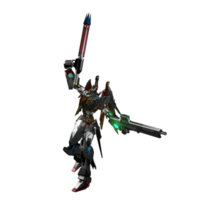 Mecha zum Angriff bereit png