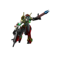 Mecha-Angriffspose png