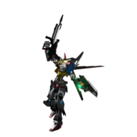 mecha redo till ge sig på png