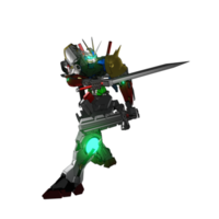 Mecha-Angriffspose png