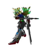 Robot attack pose png