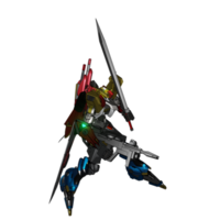 Mecha-Angriffspose png