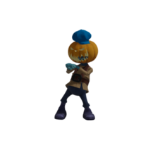 zucca mostro posa Halloween png