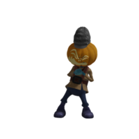 Pumpkin monsters dancing png