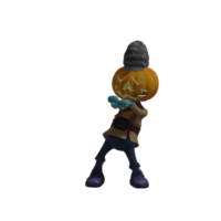 monstruos de calabaza halloween png