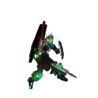 Mecha zum Angriff bereit png