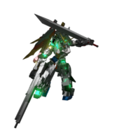 Mecha attack pose png