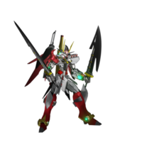 Mecha attack pose png