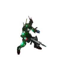 Mecha prêt à attaquer png