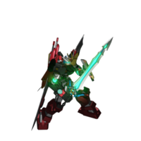 Mecha attack pose png