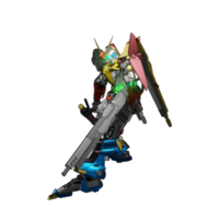 pose de ataque mecha png