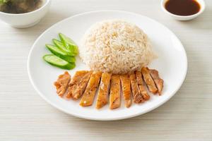 Grilled Chicken with Steamed Rice photo