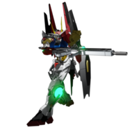 Mecha prêt à attaquer png