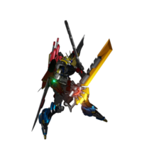 Mecha prêt à attaquer png