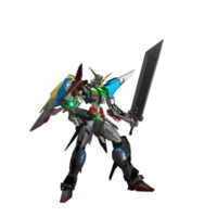 Mecha-Angriffspose png