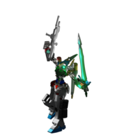 Mecha prêt à attaquer png