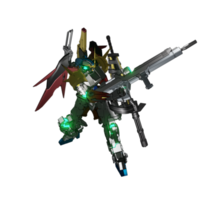 Mecha prêt à attaquer png