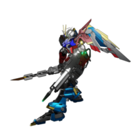 pose d'attaque mecha png