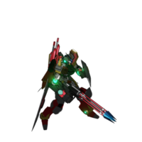 Mecha-Angriffspose png